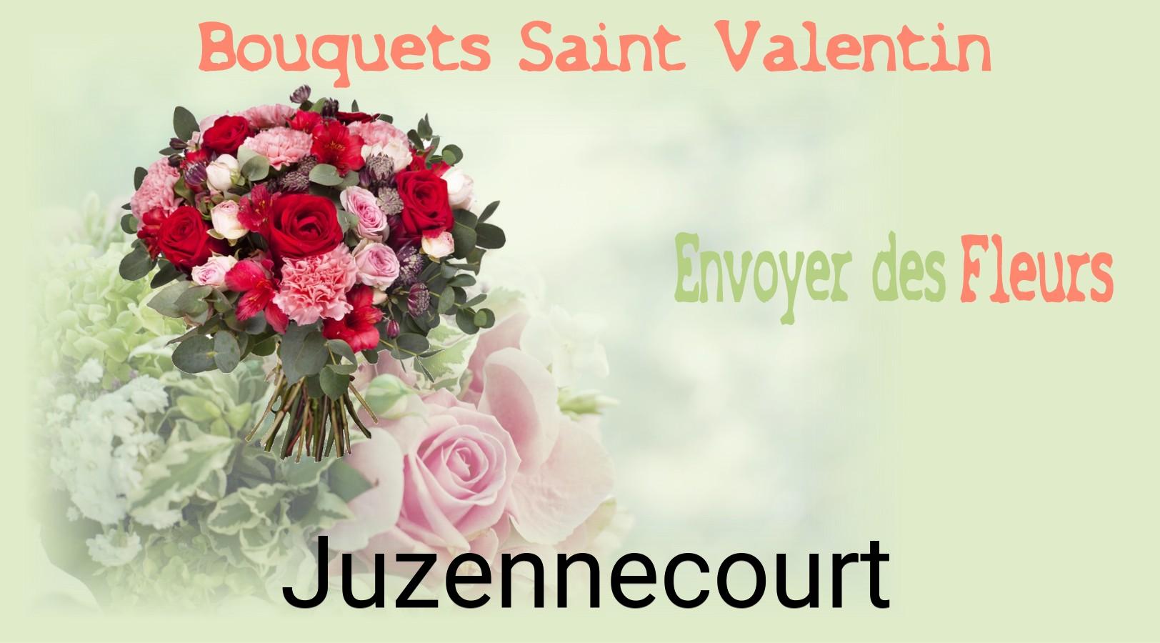 Roses de Saint-Valentin livrées à Juzennecourt